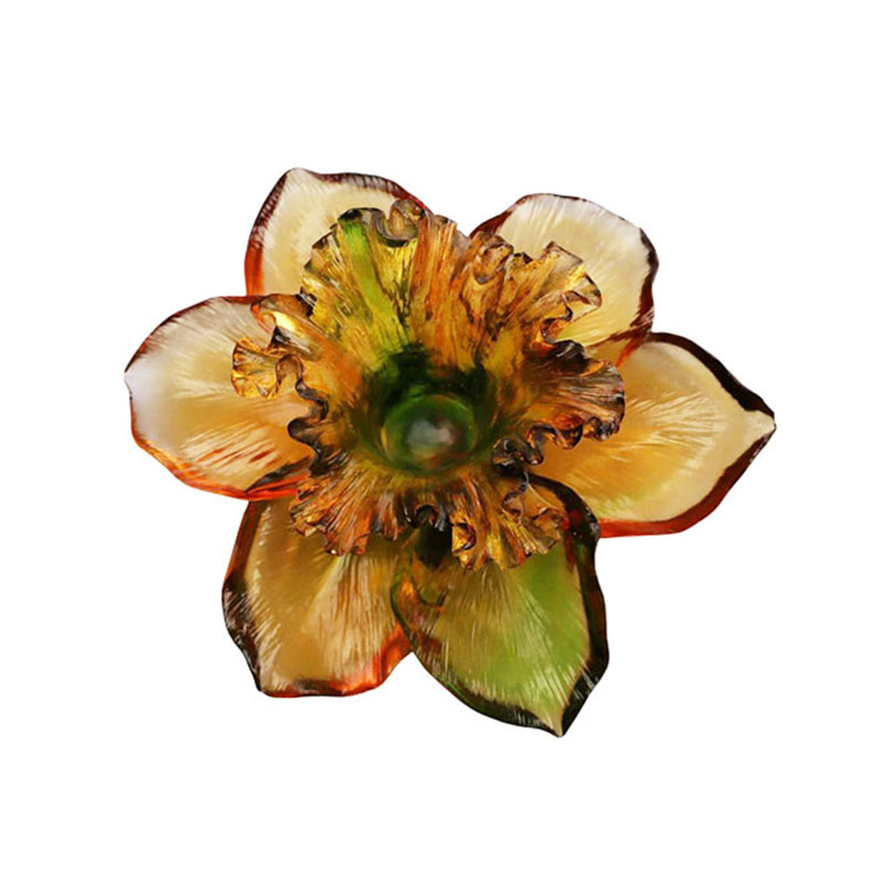 Tempat Lilin Berbentuk Kelopak Kaca