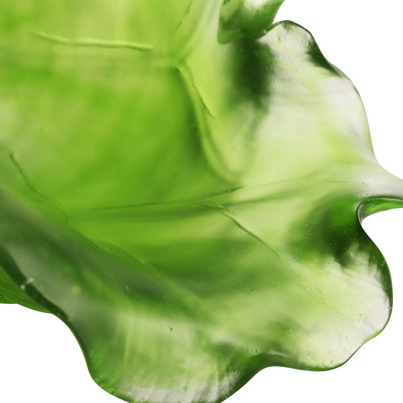 Set Vas Kaca Kristal Dekorasi Lorong Seri Lotus