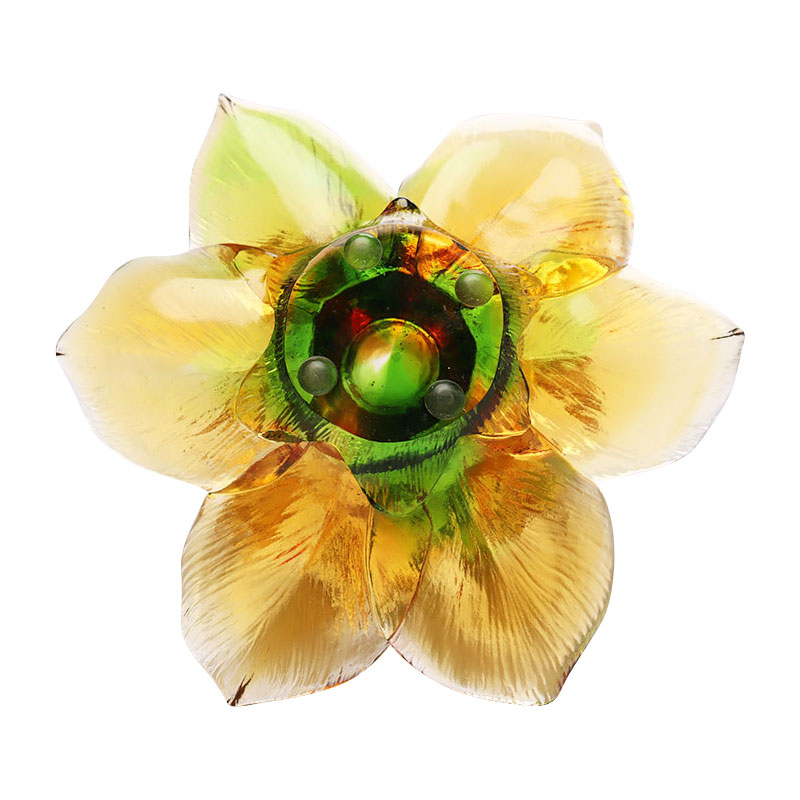 Tempat Lilin Berbentuk Kelopak Kaca