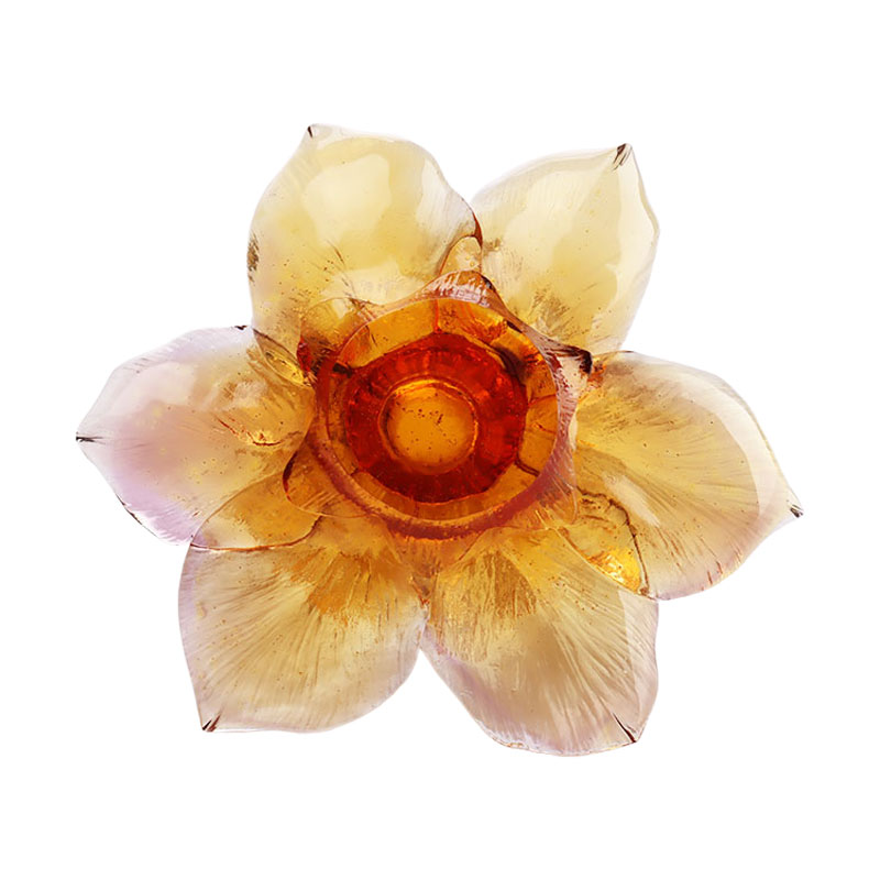 Tempat Lilin Berbentuk Kelopak Kaca