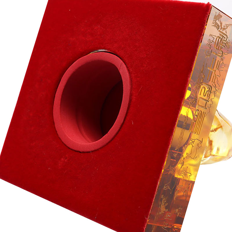 Set Botol Anggur Kaca Kristal Tutup Bentuk Hewan Zodiak Cina