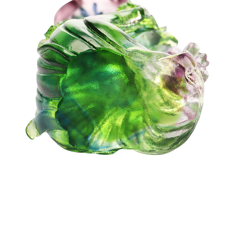 Tempat lilin berbentuk Teratai Kaca Kristal