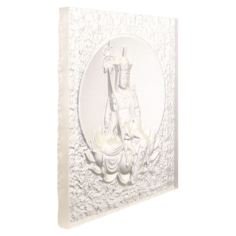 Batu Bata Liuli Dekoratif Bodhisattva Ksitigarbha