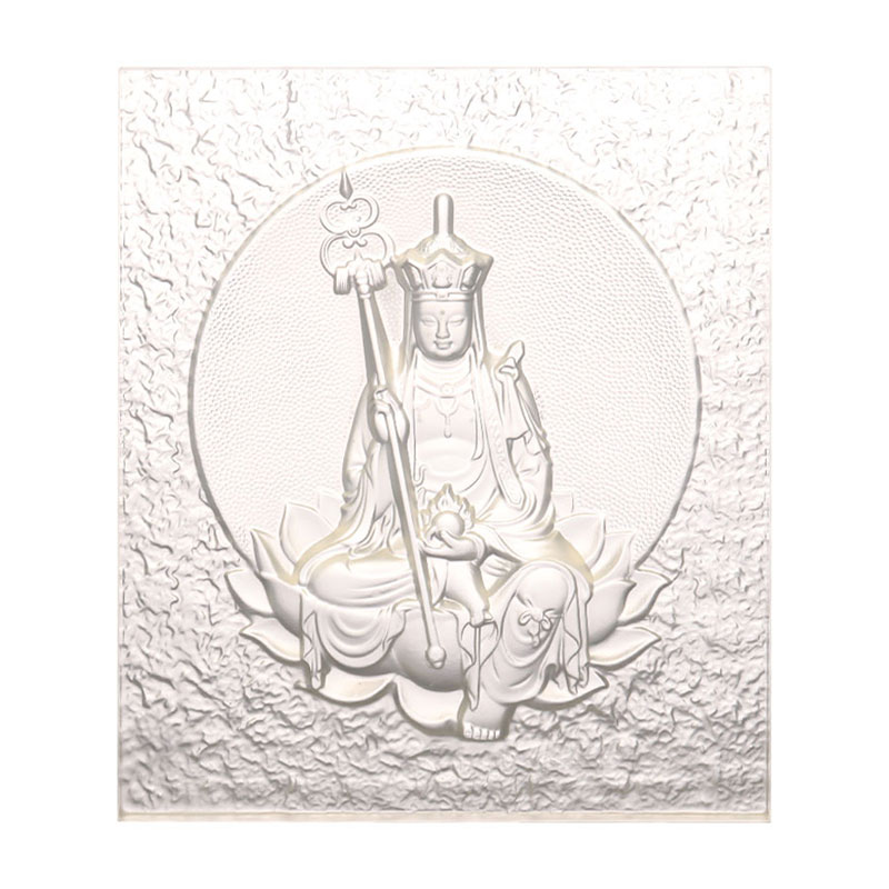 Batu Bata Liuli Dekoratif Bodhisattva Ksitigarbha