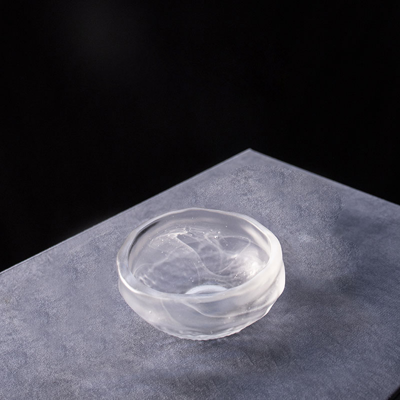 Set Teh Kaca Transparan dengan Teko, Cangkir Teh